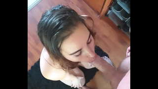 Ҡыҙ сосед ағзалары ғына минең өсөн, минең барлыҡ сперма йотоп / тәрбиәләнгән кеше