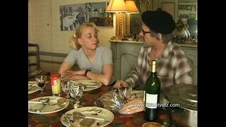 Prancūzijos žingsnis tėvas ir dukra