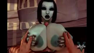 Titty fasz Soria, majd Cum a Szájába