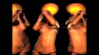 Lap dance con música psicodélica modo