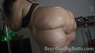 BrazilianBigButts.com Pawg Oiled ताली