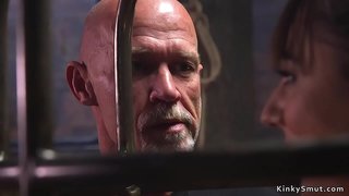 ���ল্ড মাস্টার, স্ত্রী, গরম, শ্যামাঙ্গিণী, ক্রীতদাস, গভীর গলা পর্যন্ত চৌকো করে কাটা তার ভগ মধ্যে দড়ি, দাসত্ব,