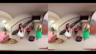 Fuck Trīs Karstā Babes Bezmaksas Pilnas Ziemassvētku Pieredzi!