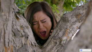 Lauko Lesbiečių Threesome