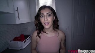 Jeze ಬೆತ್ ತೆಗೆದುಕೊಳ್ಳುತ್ತದೆ ಆಳವಾಗಿ ಬಾಯಿಯಿಂದ ಜುಂಬು ಟೈಟಾಗಿ ತುಲ್ಲು